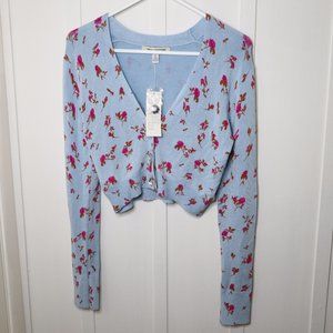 Urban Outfitters Alicia Cropped Cardigan Size Large
